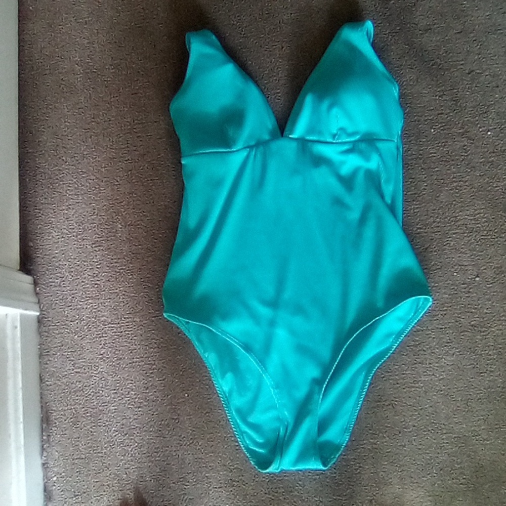 PRIMARE CARES Teal One-Piece Swimsuit SIZE 12 NEW NO TAG - Picture 5 of 10